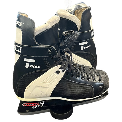 Vist Large View of Product Image Which is Used CCM TACKS 6000 Senior Hockey Skate Senior 9 11820-S000039134