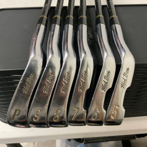 Used WOOD BROS CHAMPIONSHIP BALANCE Mens Iron Set RH 5I-PW 11762-S000061314