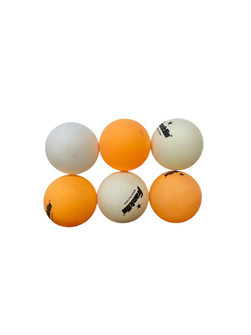 Half Dozen Used Table Tennis Balls ALMOST FREE SHIPPING! 11706-970USEDPINGPONG