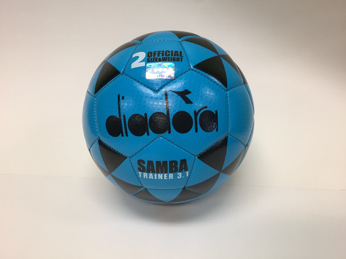 Vist Large View of Product Image Which is Diadora Samba Trainer Ball 
Official size & Weight 
Size 2 