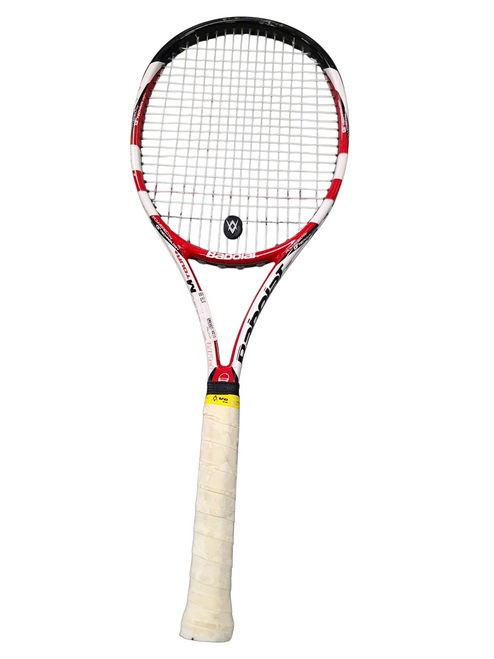 Vist Large View of Product Image Which is Used Babolat PURE STORM TOUR Adult Tennis Racquet Red Unknown