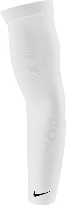Vist Large View of Product Image Which is New NIKE PRO DRI-FIT SLEEVE WHITE/BLACK L/XL