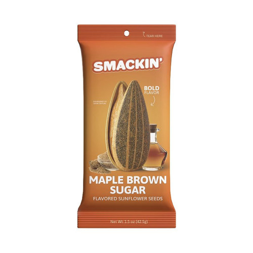 Vist Large View of Product Image Which is New Smackin 1.5oz Maple/Brown Sugar