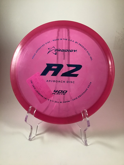 Vist Large View of Product Image Which is Used Prodigy Disc 400 A2 Disc Golf Mid Range Purple 173g