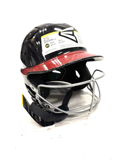 Vist Large View of Product Image Which is Used Easton 6 7/8 - 7 5/8 Batting Helmet w/Mask Black One Size 11860-S000288954