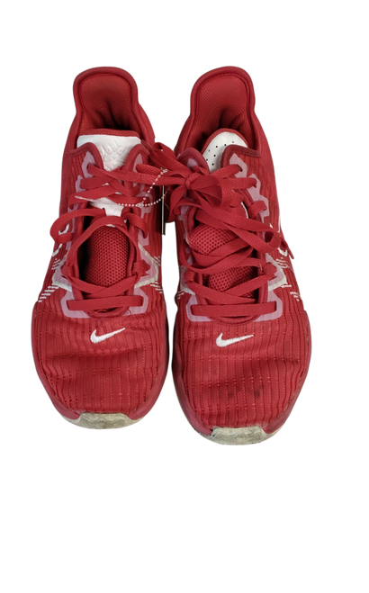 Vist Large View of Product Image Which is Used Nike Basketball Shoes M Red Youth 09.0