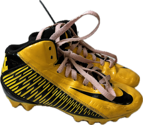 Vist Large View of Product Image Which is Used Nike Jr FB Cleats Yellow Junior 03.5