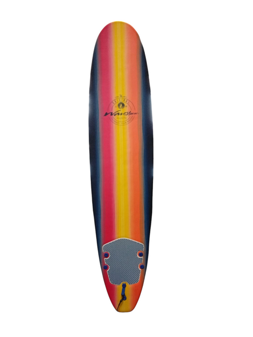 Vist Large View of Product Image Which is Used Wavestorm CLASSIC Surfboard Navy Blue 8Ft 11866-S000022553
