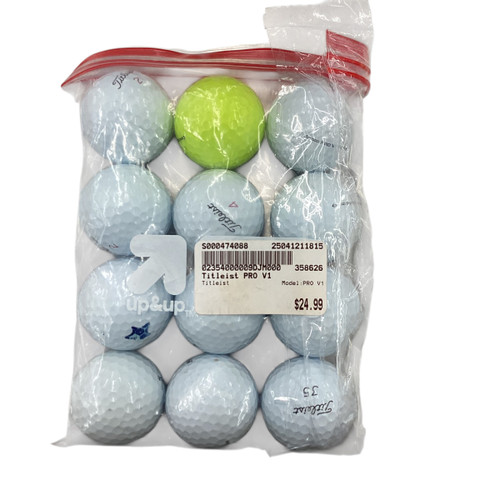 Vist Large View of Product Image Which is Used Titleist PRO V1 12 Pack - Golf Balls