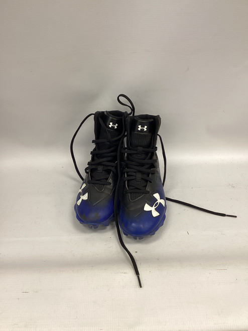 Used Under Armour Jr FB Cleats Black Junior 04.5 11851-S000029979