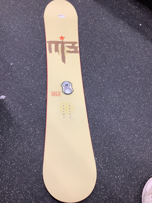 Vist Large View of Product Image Which is Used M3 DISCORD Mens Snowboard Only Brown 162 cm 11162-S000426223