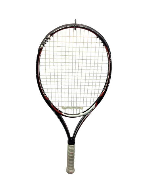 Vist Large View of Product Image Which is Used Prince RED 105 Adult Tennis Racquet Black 4 1/4"