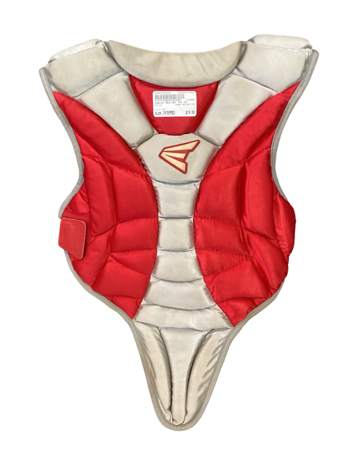 Vist Large View of Product Image Which is Used Easton RED/GRY INT Catchers Chest Protector Red Intermed