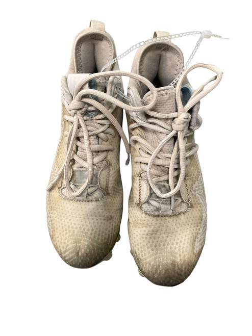 Vist Large View of Product Image Which is Used New Balance LAX Cleats Boys White Junior 05