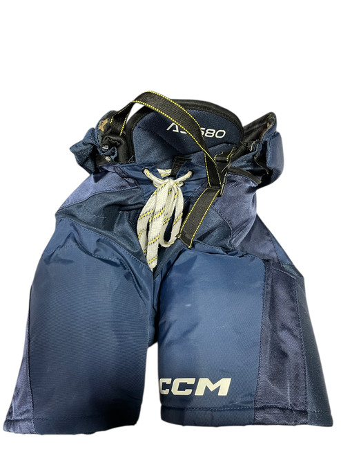 Vist Large View of Product Image Which is Used CCM AS 580 Junior Pant Navy Blue MD