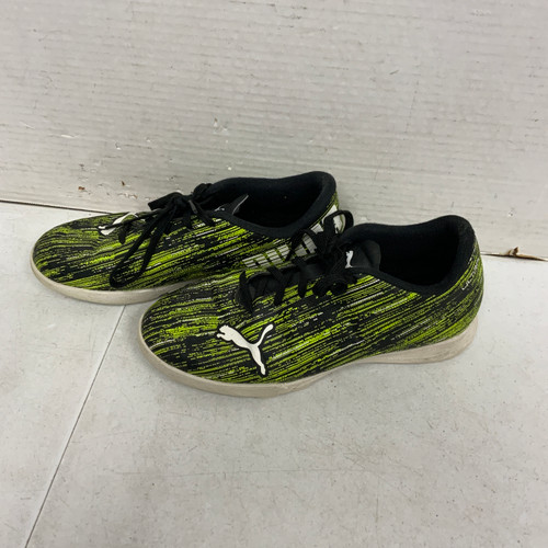 Vist Large View of Product Image Which is Used Puma Soccer Indoor Shoes Green Junior 04