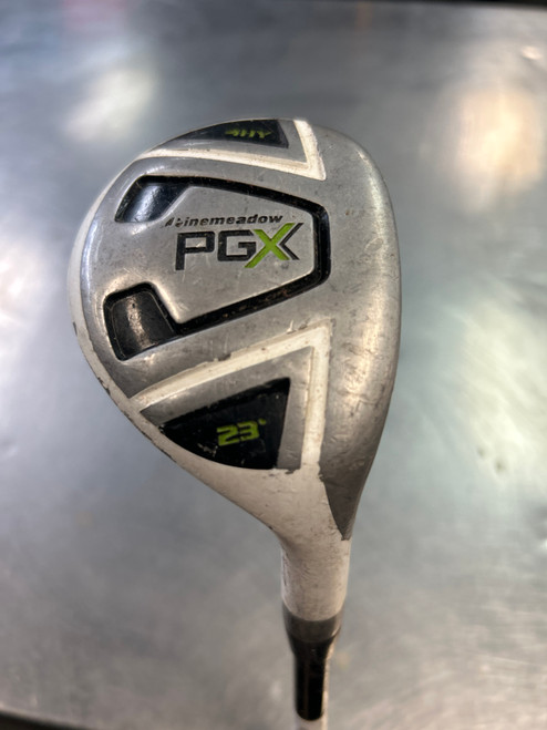 Vist Large View of Product Image Which is Used Pinemeadow PGX Mens Hybrid Club RH 4 Hybrid