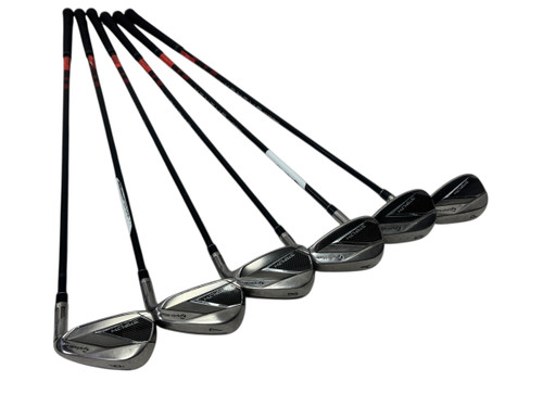 Used Taylormade STEALTH Mens Golf Iron Set RH 6I-SW - Missing 9 Iron (6pc Total) w/ Fujikura Ventus 5-A Shafts 11731-S000136666