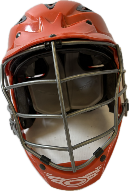 Used Cascade Lacrosse Helmet Orange MD 11894-S000019650