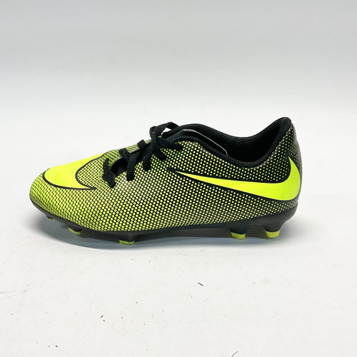 Used Nike Soccer Cleats Black And Optic Yellow Junior 02 11805-S000057759
