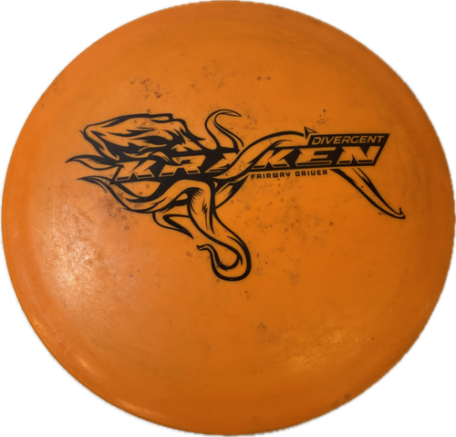 Vist Large View of Product Image Which is Used DIVERGENT Disc Golf Driver Orange 11894-S000019688