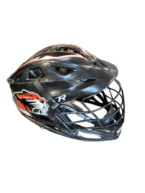Used Cascade R Lacrosse Helmet Black LG 11853-S000120123