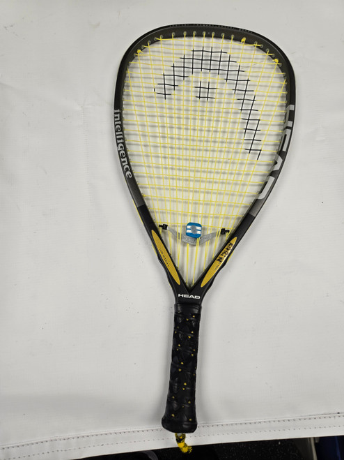 Used Head INTELLIGENCE Adult Tennis Racquet Black 4 5/8" 11877-S000013357 Vist Large View of Product Image Which is Used Head INTELLIGENCE Adult Tennis Racquet Black 4 5/8"