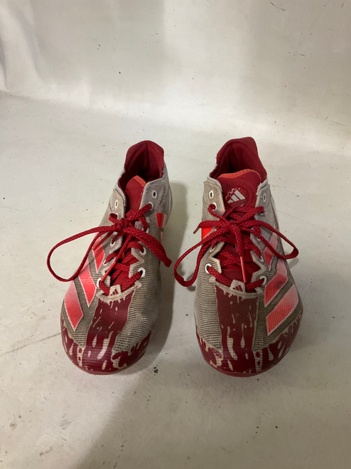 Vist Large View of Product Image Which is Used Adidas Adult FB Cleats Red Senior 9.5