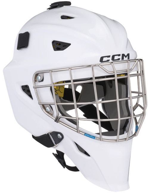Vist Large View of Product Image Which is CCM Goalie Goalie Helmets and Masks