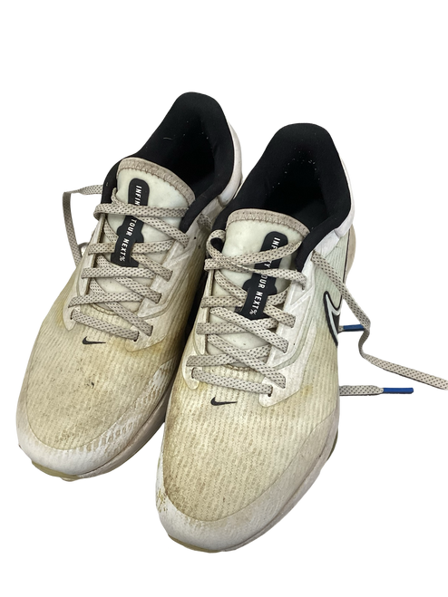 Vist Large View of Product Image Which is Used Nike Mens Golf Shoes White Senior 7