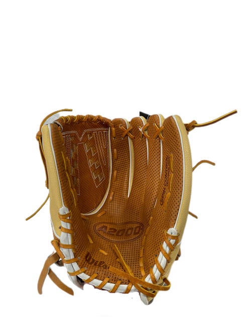 Used Wilson A2000 PRO STOK V125 BB/SB Glove RH Throw Tan 12 1/2" 11735-S000345714
