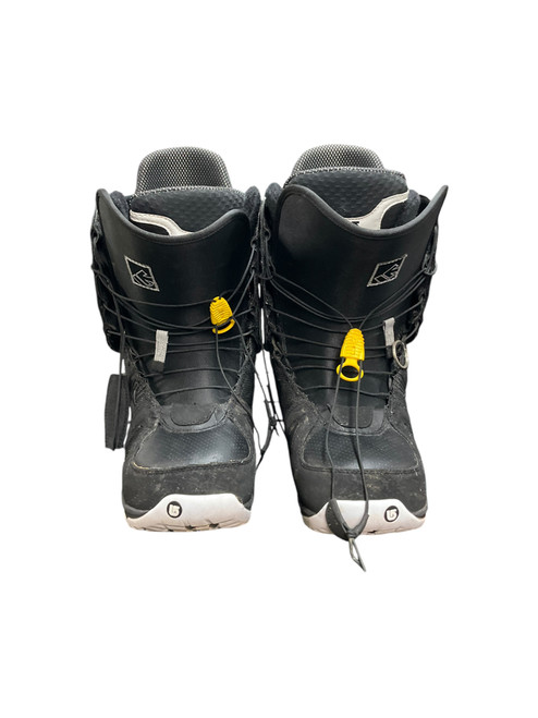 Used Burton OZONE Mens Snowboard Boots Black Senior 10 11484-S000277216