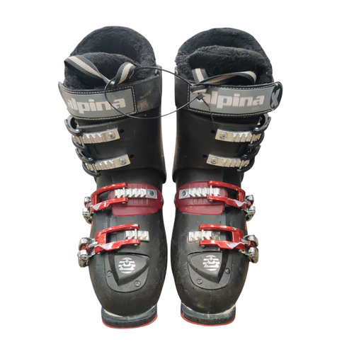 Vist Large View of Product Image Which is Used Alpina X5 Mens Down Hill Ski Boot Black 255 MP 11218-S000399528