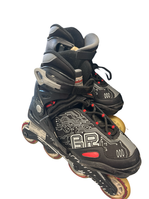 Vist Large View of Product Image Which is Used Bladerunner ABEC3 Senior Rec Fitness Skates Black Adjustable