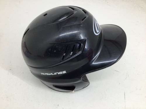 Vist Large View of Product Image Which is Used Rawlings RCFH 6.5-7.5 BB HELMET Batting Helmet No Mask Black One Size 11752-S000063077