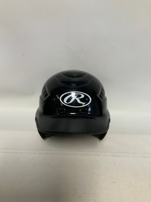 Vist Large View of Product Image Which is Used Rawlings CFTBH-R1 Batting Helmet No Mask Black SM 11823-S000030486