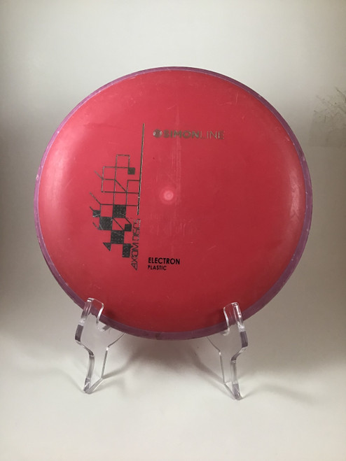 Vist Large View of Product Image Which is Used Axiom ELECTRON PIXEL Disc Golf Putter Red 173g 10105-S000279362