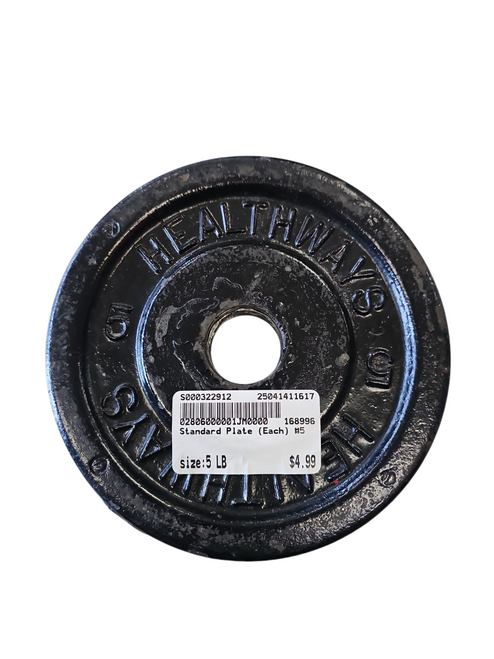 Vist Large View of Product Image Which is Used Standard Plate (Each) 5 lb