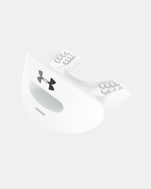 New UNDER ARMOUR AIR LIP GUARD MG-WHITE 11147-SHDUA1346376-100