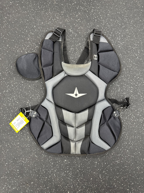 Vist Large View of Product Image Which is Used All-Star SYSTEM SEVEN Catchers Chest Protector Black Intermed