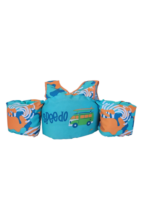 Vist Large View of Product Image Which is Used Stearns Adult PFD Turquoise Child 30-50