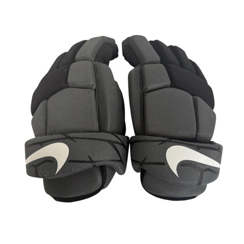 Used Nike VAPOR LT Lacrosse Gloves Junior Grey LG 11406-S000104388