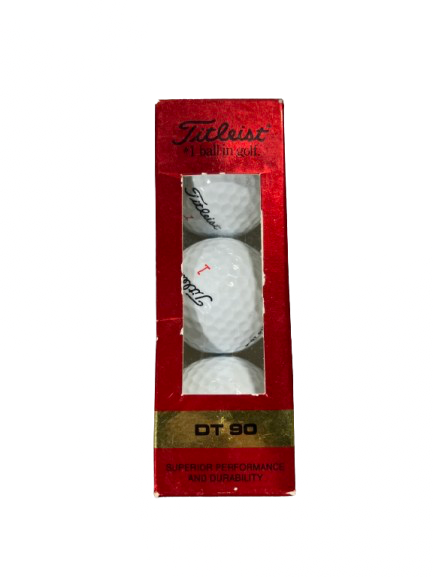 Vist Large View of Product Image Which is Used Titleist TITLEIST OT 90 3PK 3 Ball - Golf Ball Sleeve