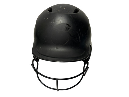 Vist Large View of Product Image Which is Used Easton PROWESS 6 7/8 - 7 3/8 Softball Batting Helmet w/Mask Black M/L 11731-S000136774
