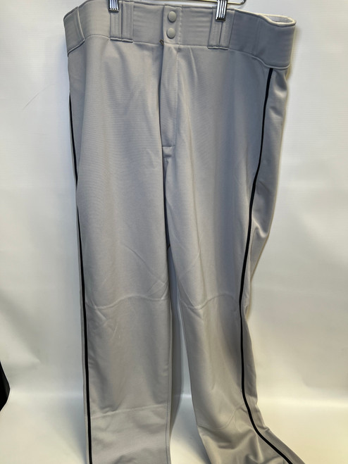 Vist Large View of Product Image Which is Used Easton EASTON TAPPERED BTM GRY NVY STRIPE BB/SB Pant Mens Grey LG