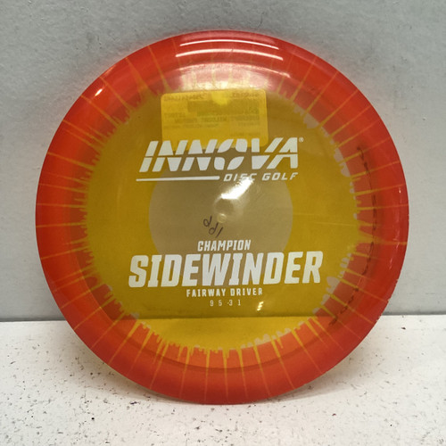 Vist Large View of Product Image Which is Used Innova SIDEWINDER Disc Golf Driver Red 11443-S000193240
