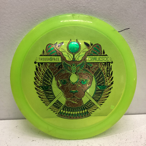 Vist Large View of Product Image Which is Used Thought Space Athletics COALESCE Disc Golf Driver Green 11443-S000193241