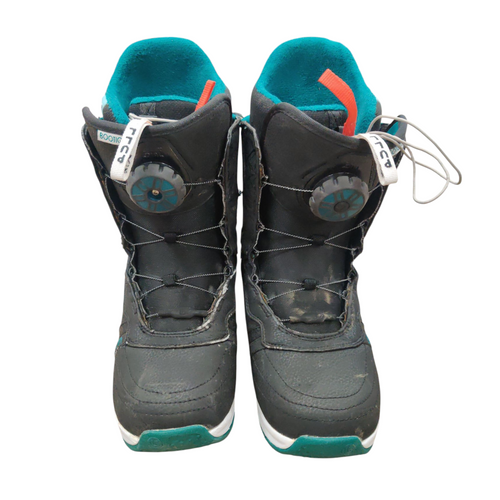 Vist Large View of Product Image Which is Used Burton BOOTIQUE Womens Snowboard Boots Yellow Senior 8 11218-S000399561
