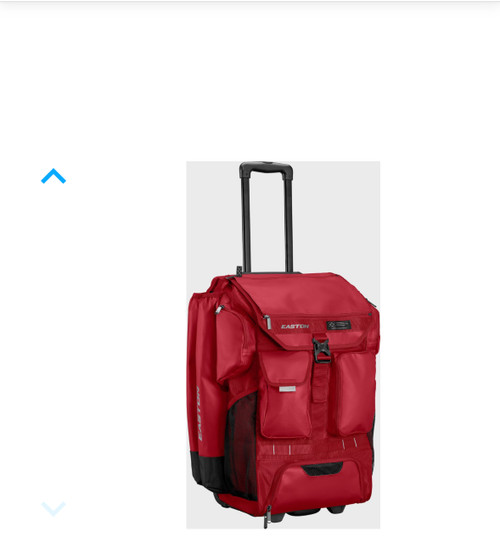 Vist Large View of Product Image Which is New EASTON  RED FIVE TOOL PHENOM WHEELED BAG