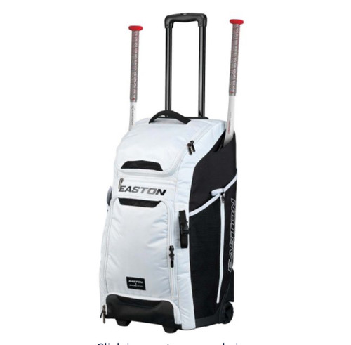Vist Large View of Product Image Which is New EASTON JEN SCHRO CATCHERS WHEELED BAG